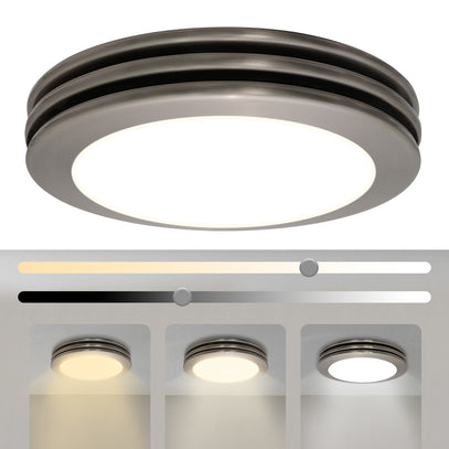 Ceiling light fixture with a modern design on a white background