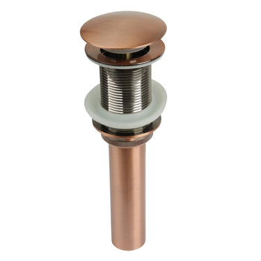 Akicon Pop Up Bathroom Sink Drain without Overflow