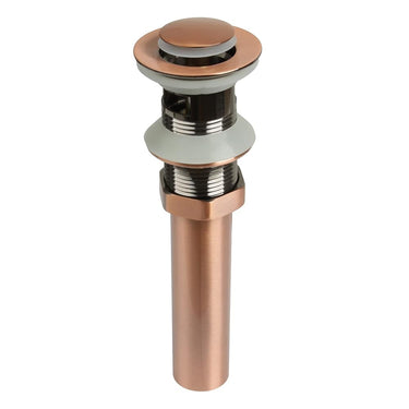 Akicon Pop Up Bathroom Sink Drain with Overflow