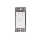 Smart wall switch with control panel on a white background