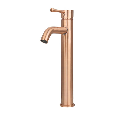 Akicon 4 in. Centerset Single Hole Single Handle Bathroom Faucet in Copper