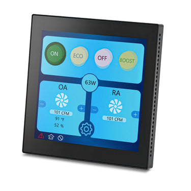 Akicon ERV Control Panel Switch, Fresh Air Ventilation Controller for ERV System