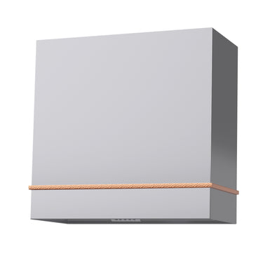 30/36 Inch Stainless Steel Wall Mount Range Hood, 600 CFM Modern Box Vent Hood with Charcoal Filter, LED Lights, 3-Speed Fan