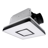 Ceiling-mounted air vent on a white background