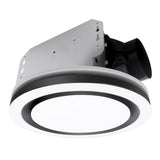 Ceiling-mounted exhaust fan on a white background
