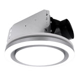 Ceiling-mounted exhaust fan on a white background