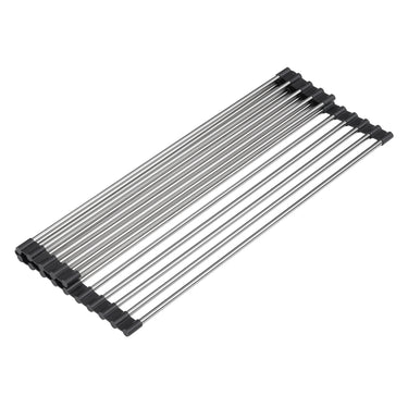 Metal cooling fins on a white background