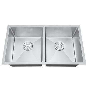 Undermount Double Bowl Stainless Steel Kitchen Sink